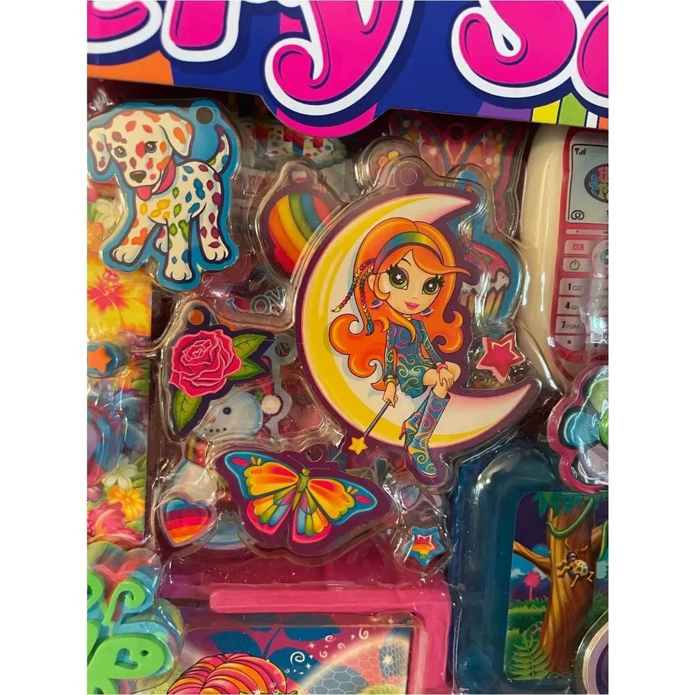 Lisa Frank Star-Studded Stationery Set - Rainbow Colors Y2K Rare Set 750 piece